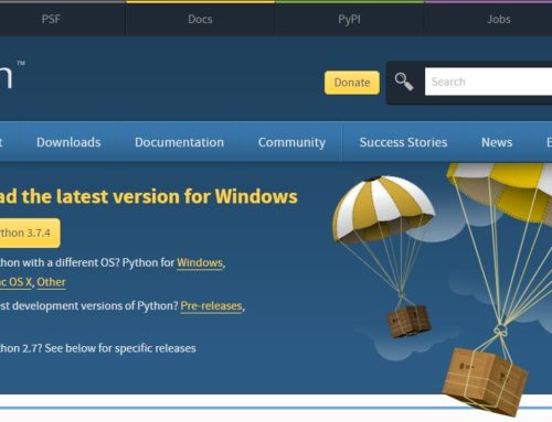 Installing Python 3 on Windows 10